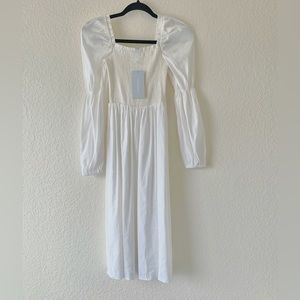 Antonio Melani Linen Smocked Cottage Dress